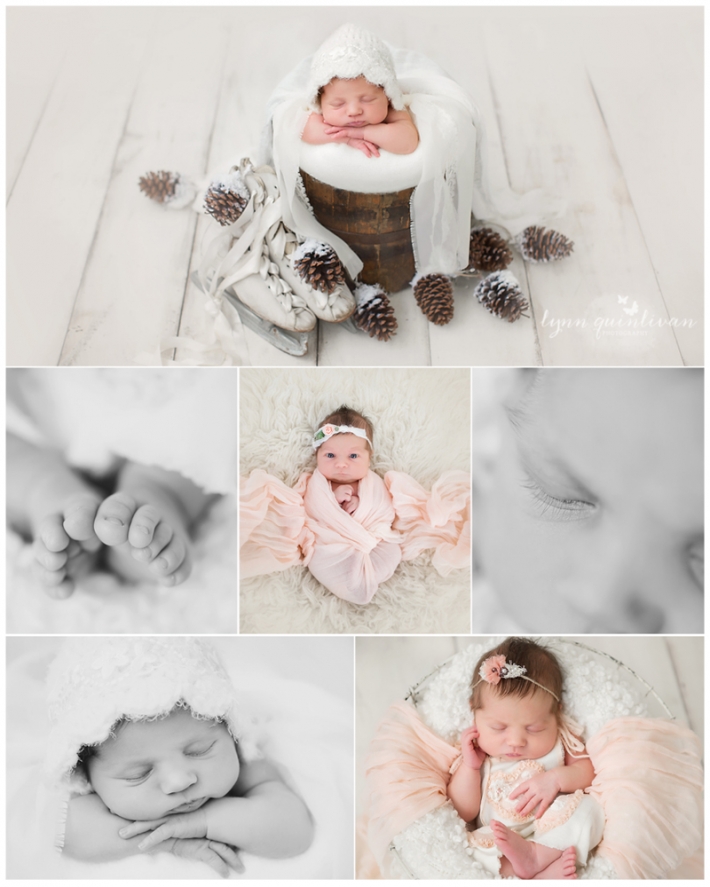 winter newborn photos